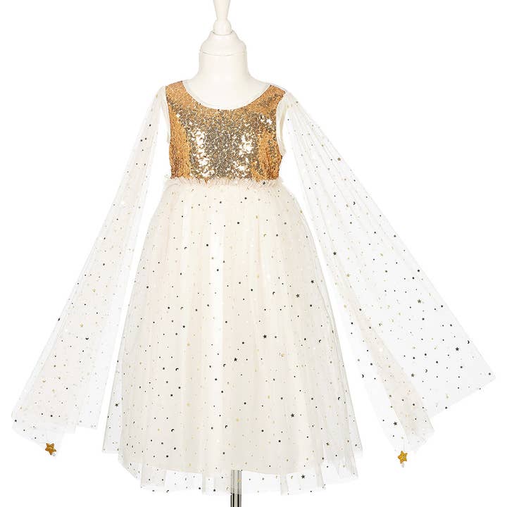 Dorianne Gold Fairy Dress for Kids - Carnival & Festive Use sz 5-7 yrs for wholesale by Speedy Monkey