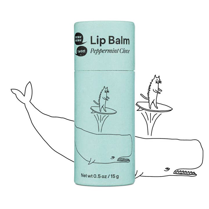 Meow Meow Tweet - Wholesale Lip Balm - Peppermint Clove Vegan Lip Balm1