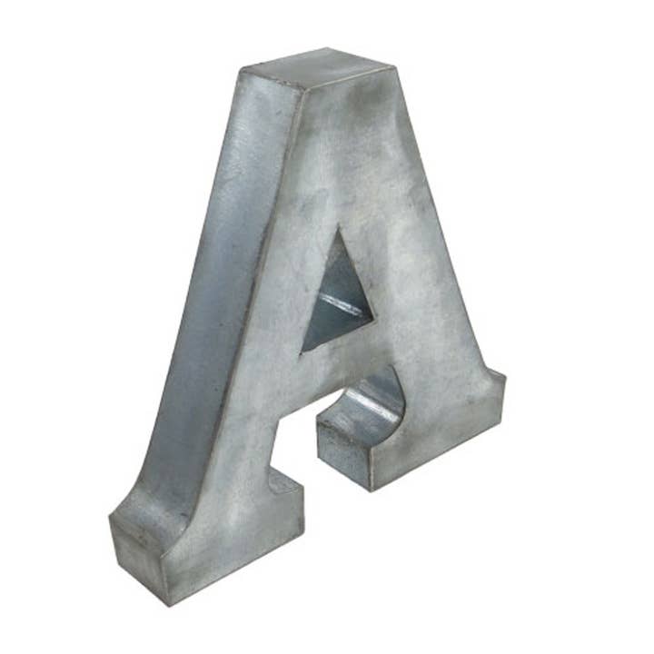 Vagabond Vintage - Wholesale Wall Accent - Metal Zinc Alphabet Letter