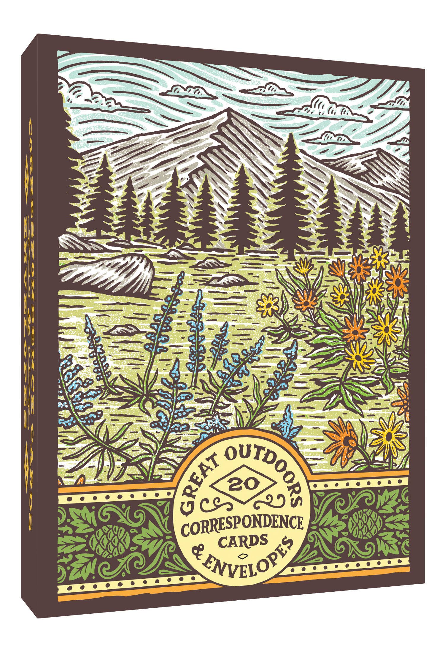 Chronicle Books - Wholesale Stationery/Notecard Set - Great Outdoors Correspondence Cards1