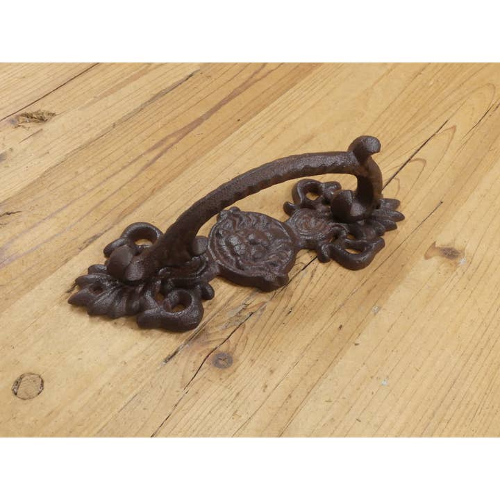 Midwest Craft House - Wholesale Knob/Pull - LARGE RUSTIC DOOR HANDLE, 9" LONG