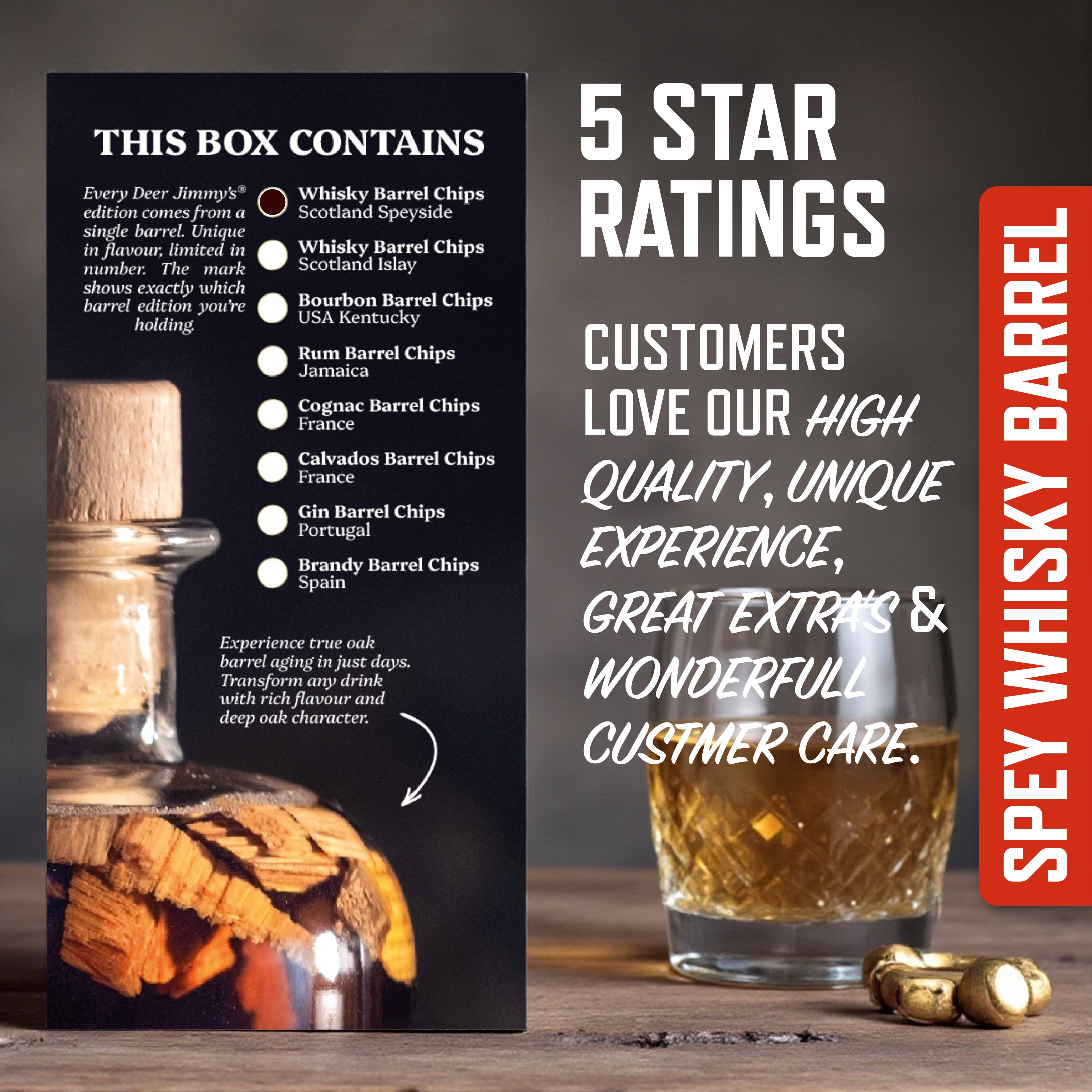 Deer Jimmy's® - Wholesale DIY Drink Kit - Deer Jimmy's® DIY Whisky Gift Set – Speyside Whisky Barrels8