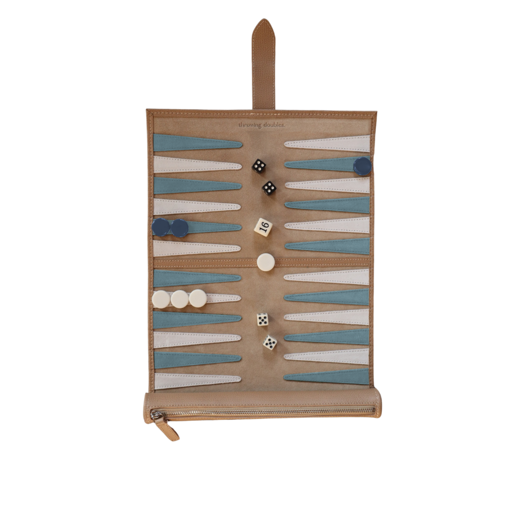 Throwing Doubles – Engroshandel Brætspil – Rejse Backgammon Board - St Barth0