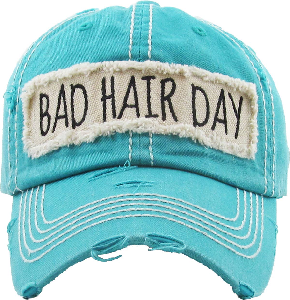 KBETHOS - Vendita all'ingrosso Cappellino da baseball - Donna - Berretto a sfera vintage lavato Bad Hair Day42