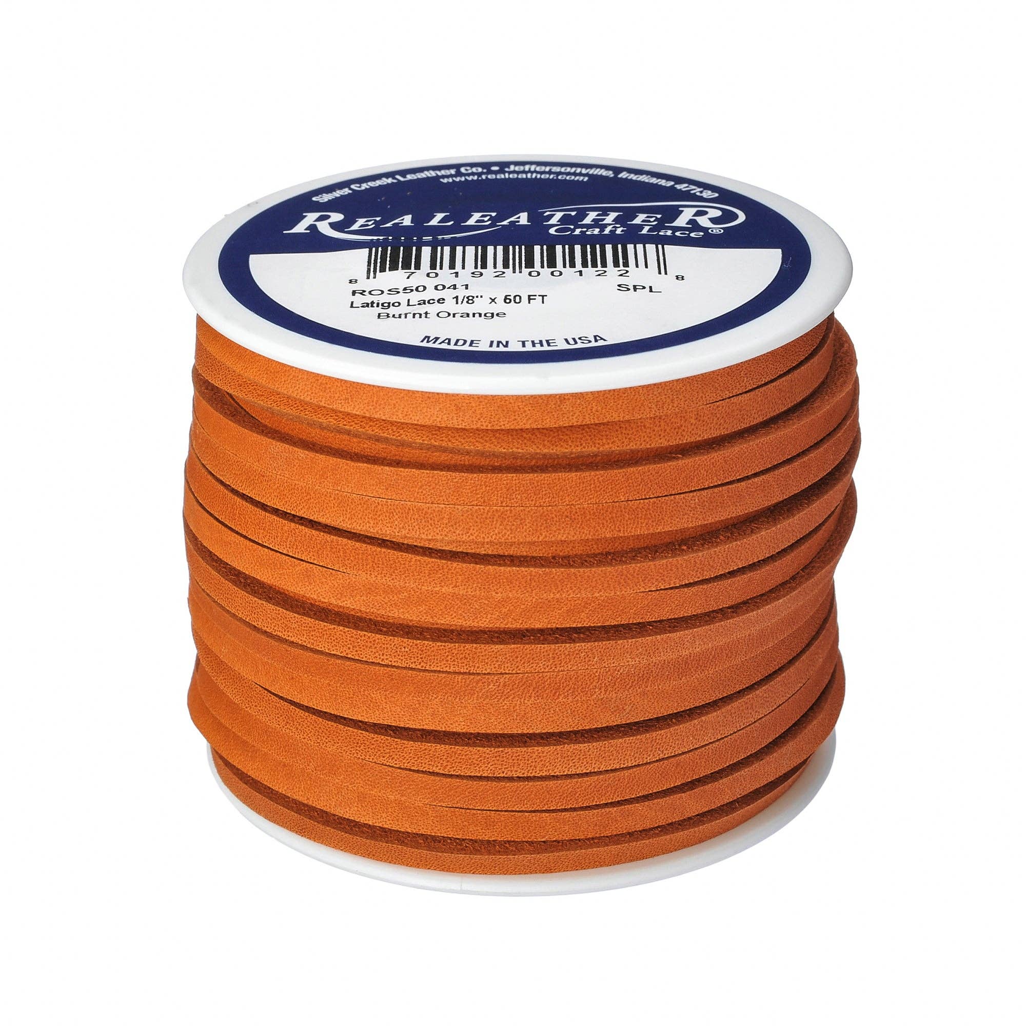 Realeather - Wholesale Knutselbenodigdheden - Latigo Kant Spoel, 1/8" x 50 ft2