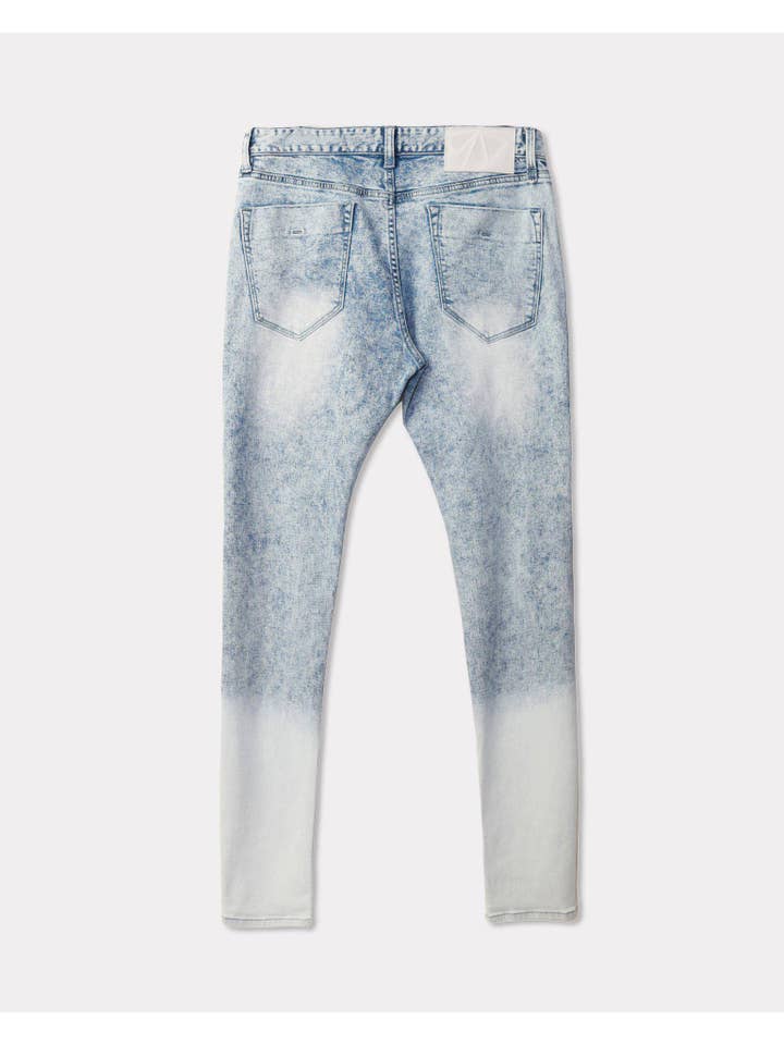 Robink - Wholesale Jeans - Men's - Konus Men's Acid Washed Jean in Blue