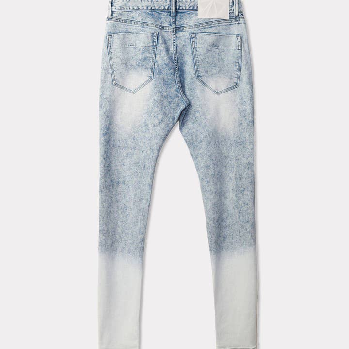 Robin K - Wholesale Jeans - Men's - Konus Men's Acid Washed Jean in Blue6