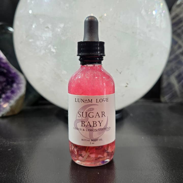 Lunam Love - Vente Huile pour le bain/corps - Huile Corporelle Rituelle Sugar Baby0
