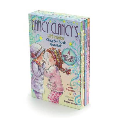 Fancy Nancy: Nancy Clancy Ultimate Chapter Book Quartet for wholesale by HarperCollins