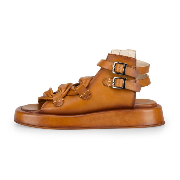 Damesandal Morgan E174 i cuoio-farvet læder for engroshandel hos Felmini