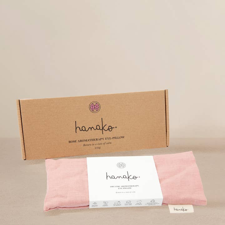 Hanako Therapies – wholesale Spa/therapy pillow – Rose Aromatherapy Organic Eye Pillow