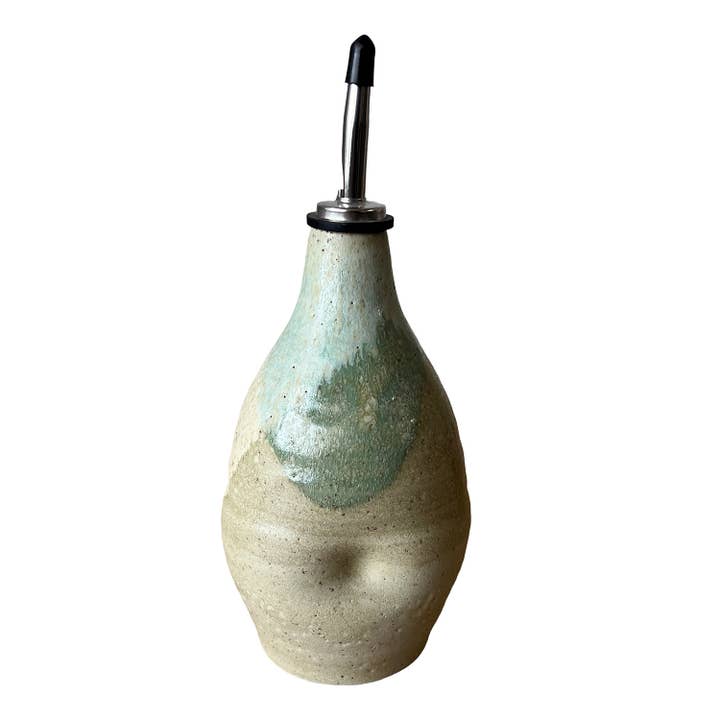 Gina DeSantis Ceramics - Wholesale Oil/Vinegar Dispenser - Ebb Oil and Vinegar Pourer