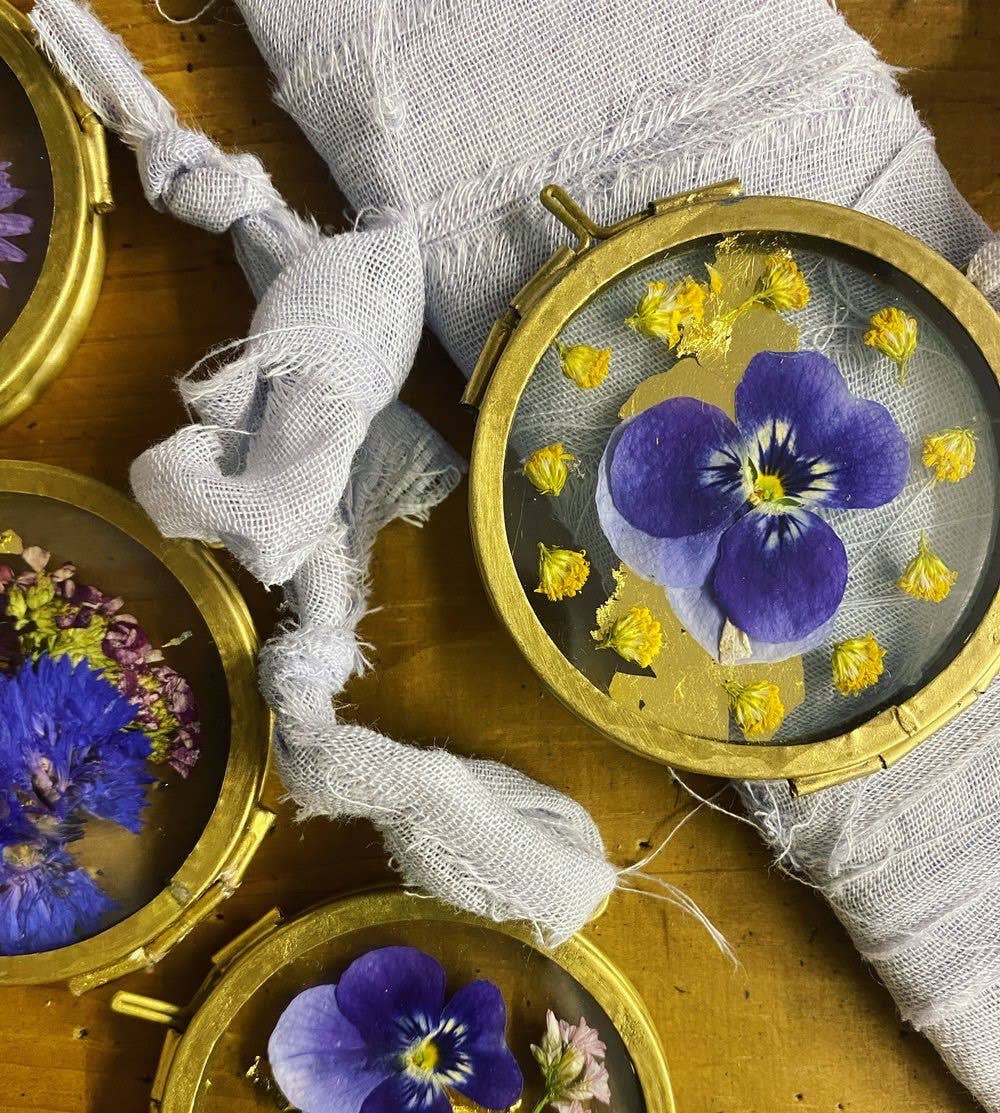 Elsker Creations – Engroshandel 3D-vægkunst – Mini rammer med pressede blomster5