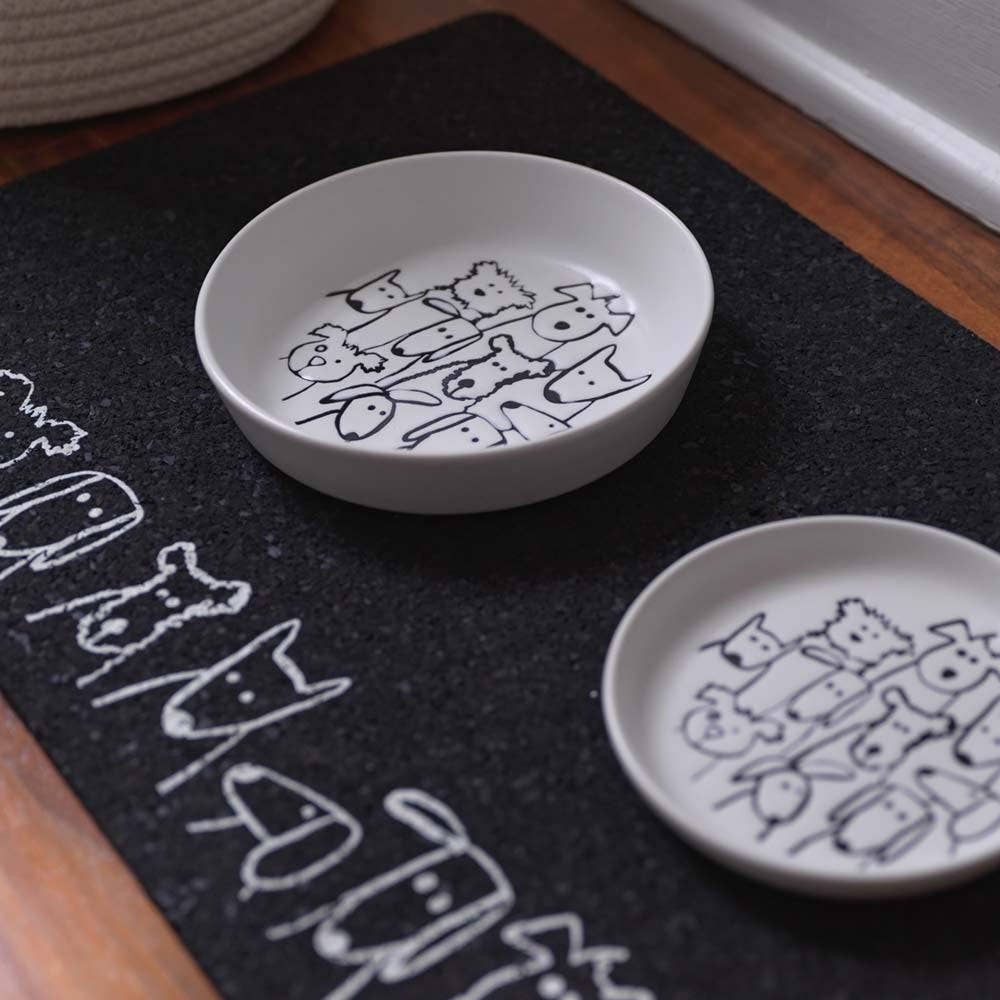 Speckle and Spot by Ore’ Originals - Wholesale Pet Bowl - Cat/Dog - Pet Bowl | Random Dogs4