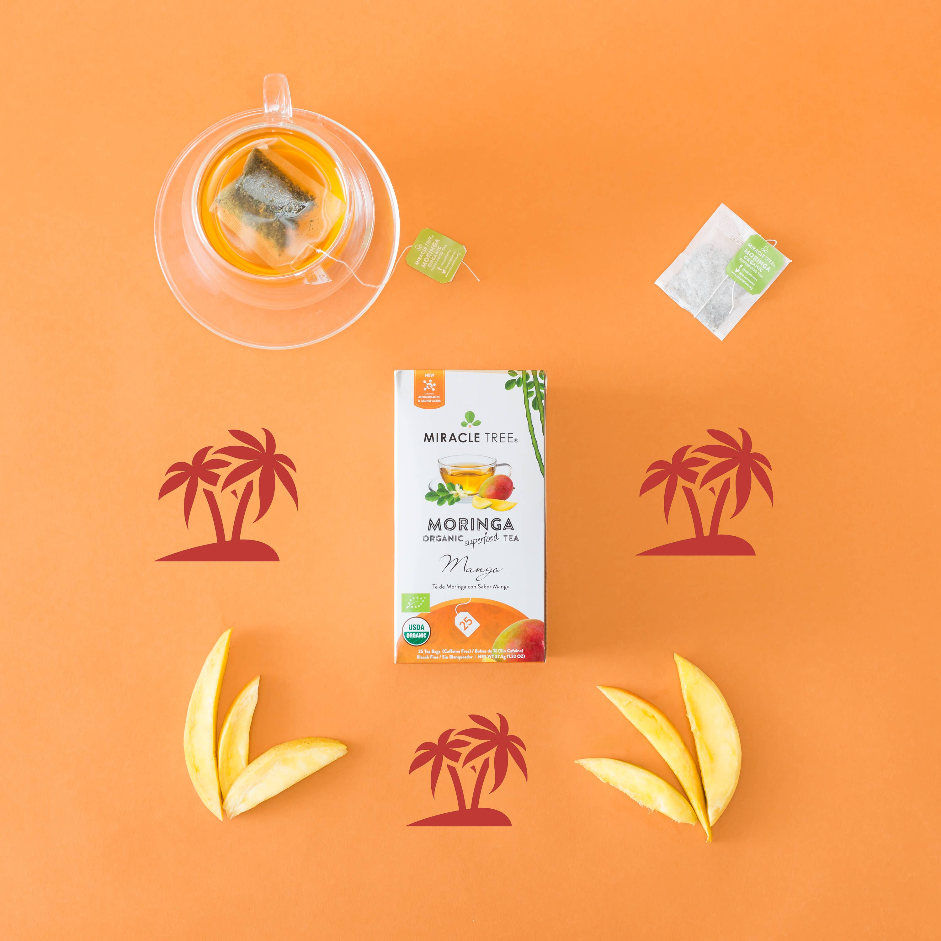 Miracle Tree – wholesale Hälsoté/Detoxté – Ekologiskt Moringa Te: Mango4