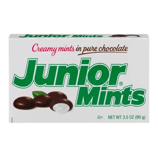I Got Your Candy - Wholesale Chocolate Covered Sweets - Junior MInts Theater Box 3.5oz - 12ct0