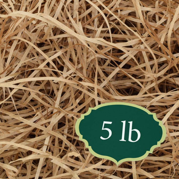 Arcadia Garden Products - Wholesale Craft Supplies - Paper Shred Filler - Straight Cut - 5 lb7