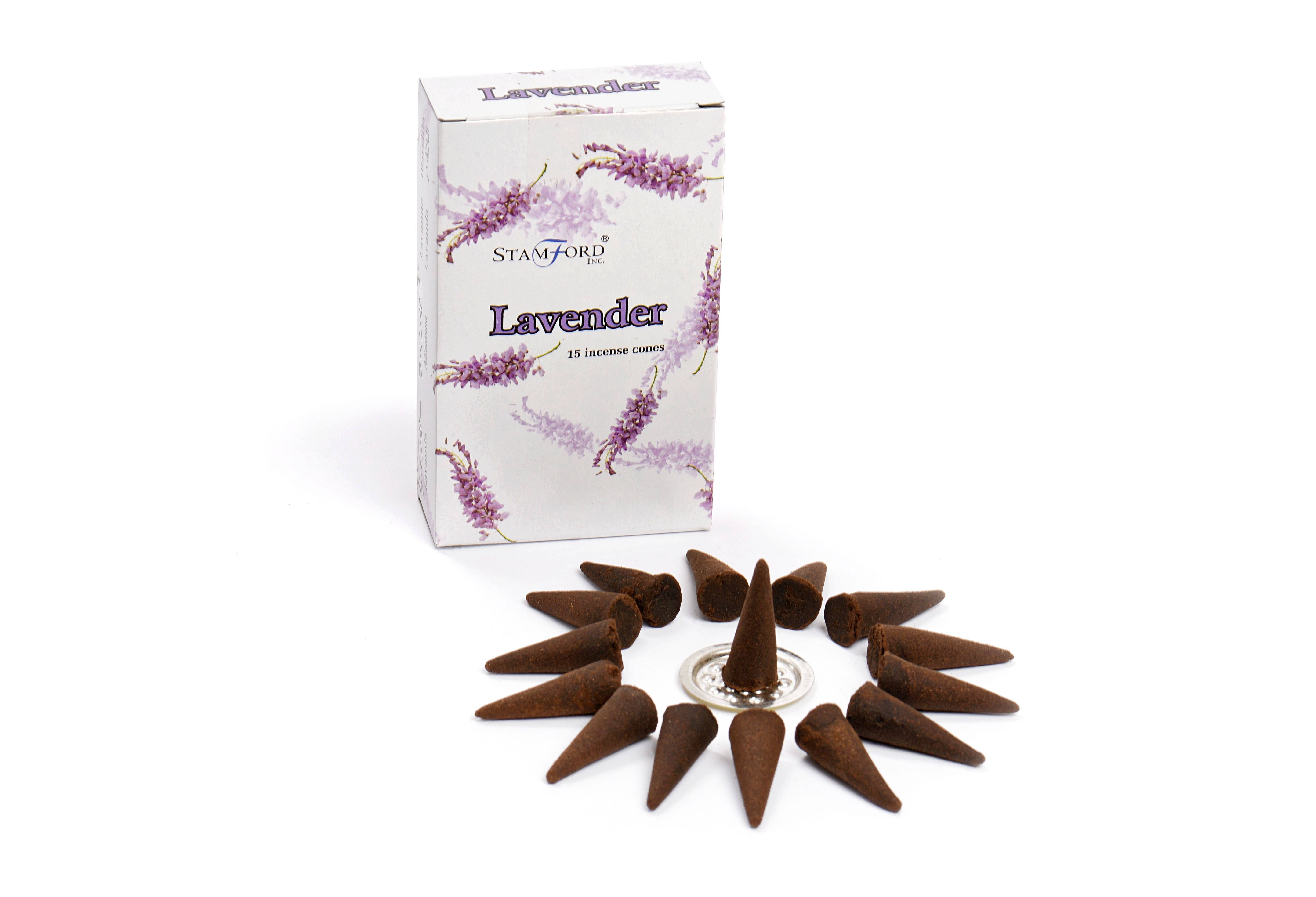 Ancient Wisdom - Wholesale Incense - Lavender Cones2
