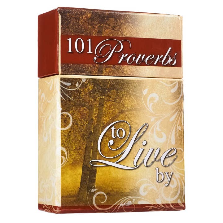 Christian Art Gifts - Wholesale Religious Card - Box of Blessings Proverbs to Live By