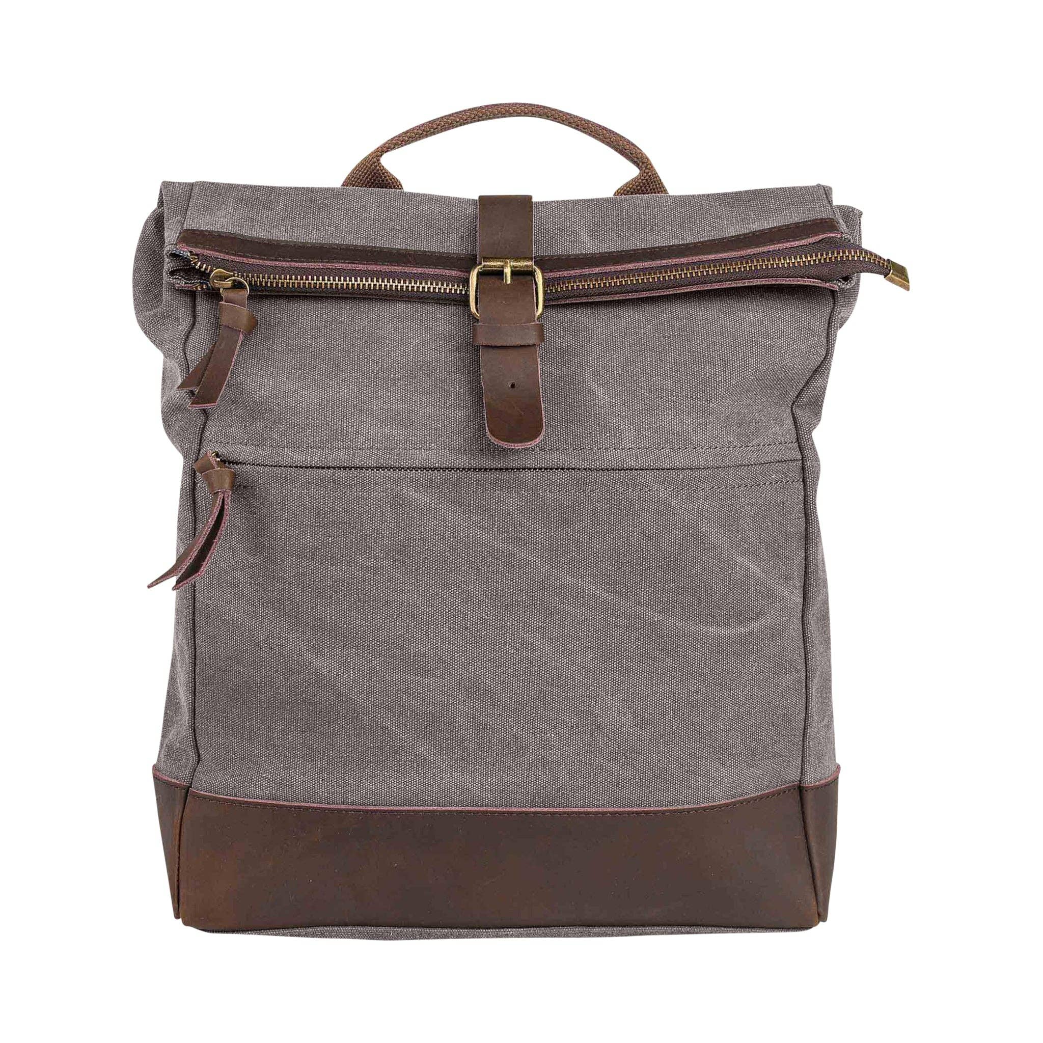 ZEDE PARIS - Vente Sac à dos – unisexe - ECOLE MILITAIRE - Sac à dos en toile et cuir34