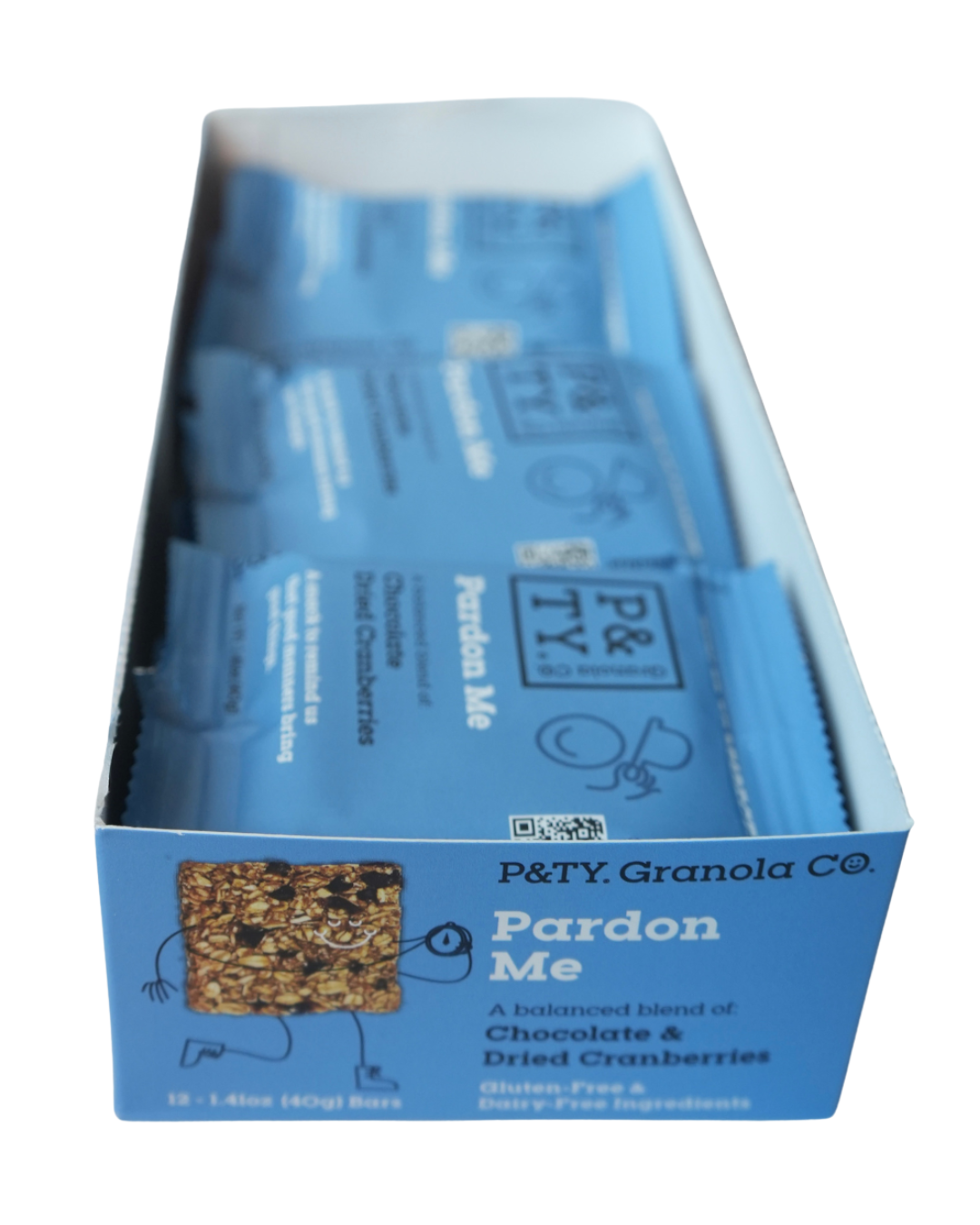P&TY Granola Co. - Wholesale Snack Bar - Pardon Me Granola Bar: Chocolate, Dried Cranberries4