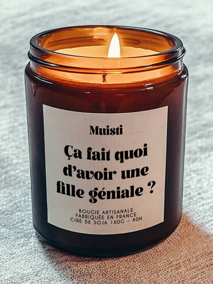 Geurkaars - Hoe is het om een geweldige dochter te hebben? voor wholesale door Muisti