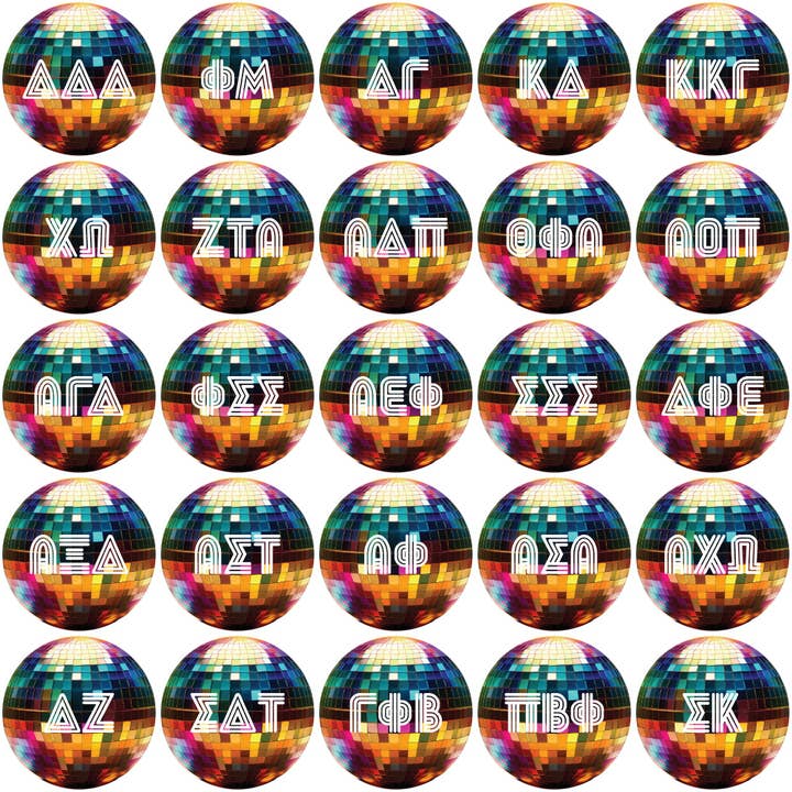 Sarahndipity Shop - Wholesale Car Coaster - Women's - Sorority Car Coasters - Choose Your Design/Pattern9