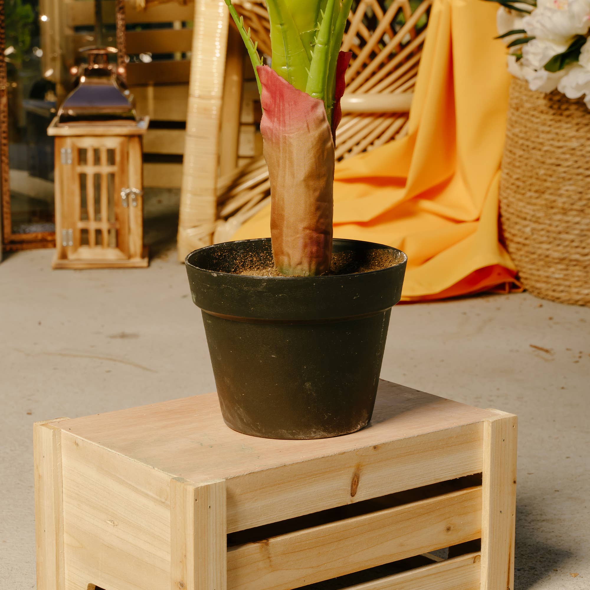 Portofino International Trading, USA - Wholesale Artificial Plant - Artificial Potted Areca Palm Tree3