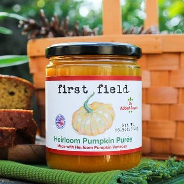 First Field - Vendita all'ingrosso Verdure in scatola - Purea di zucca Heirloom