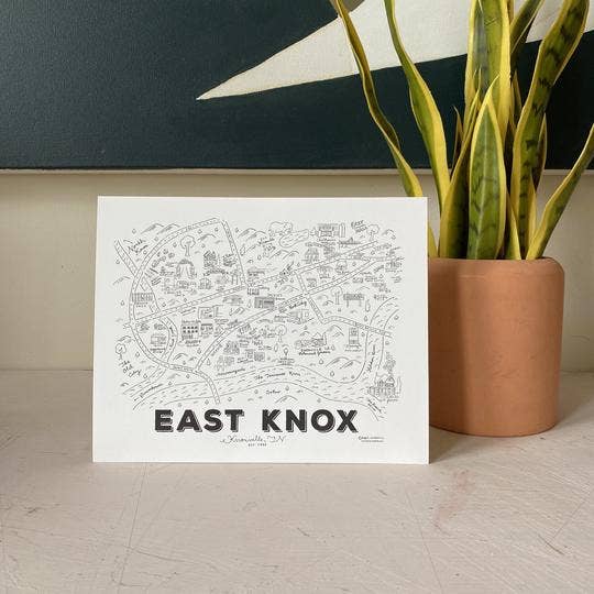 East Knox - Tryck - 8x10" för wholesale av Paris Woodhull Illustrations