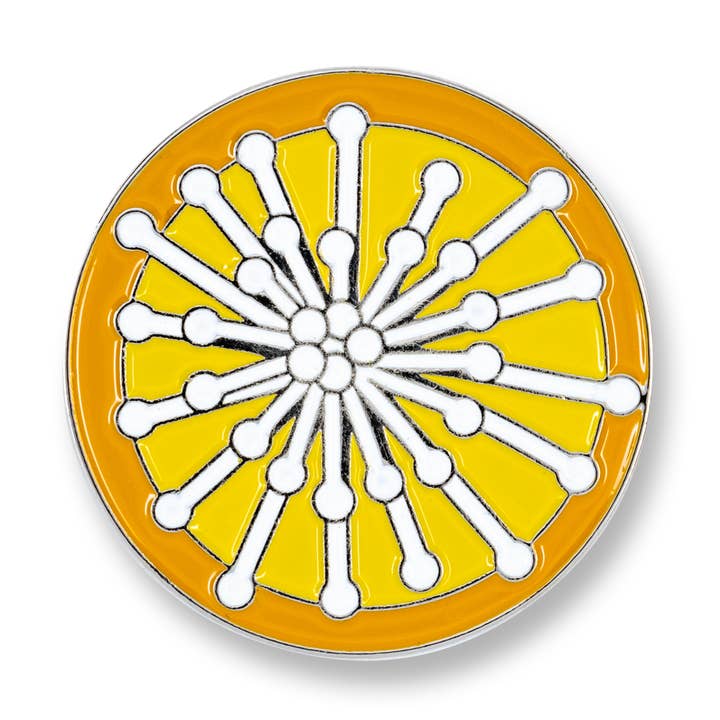 Wattle-lapel pin for wholesale by Saltbush Creations