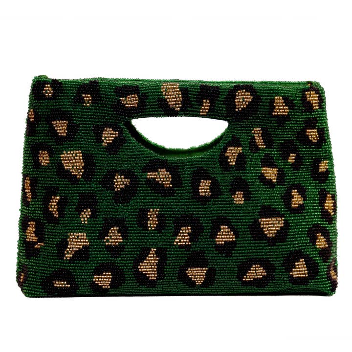 Cartera de mano con recortes de estampado animal COH 11 para venta al por mayor de Tiana Designs