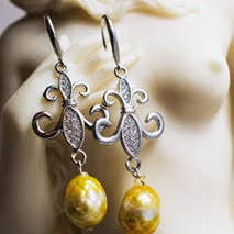 Brincos Lilly por atacado de Angela Teichert jewelry & components