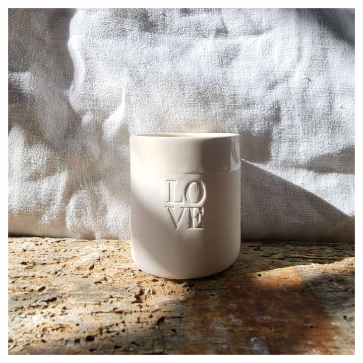 lpdv ceramics - Wholesale Drinking Glass/Cup - Moka ceramic cup and cup L O V E1