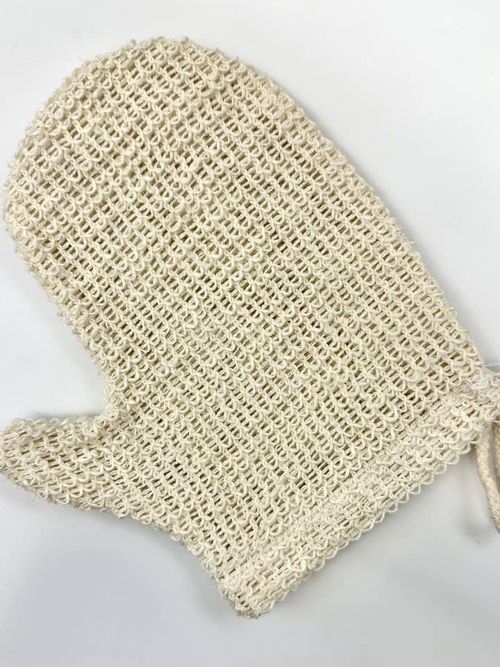 Sisal Soap Mitt for wholesale by The Soothery