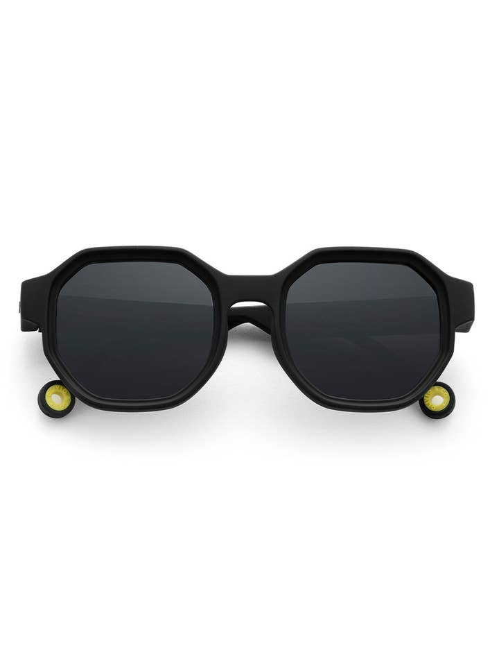 Junior #D Solbriller Blæksprutte Sort 5-10Y for engroshandel hos Olivio & Co