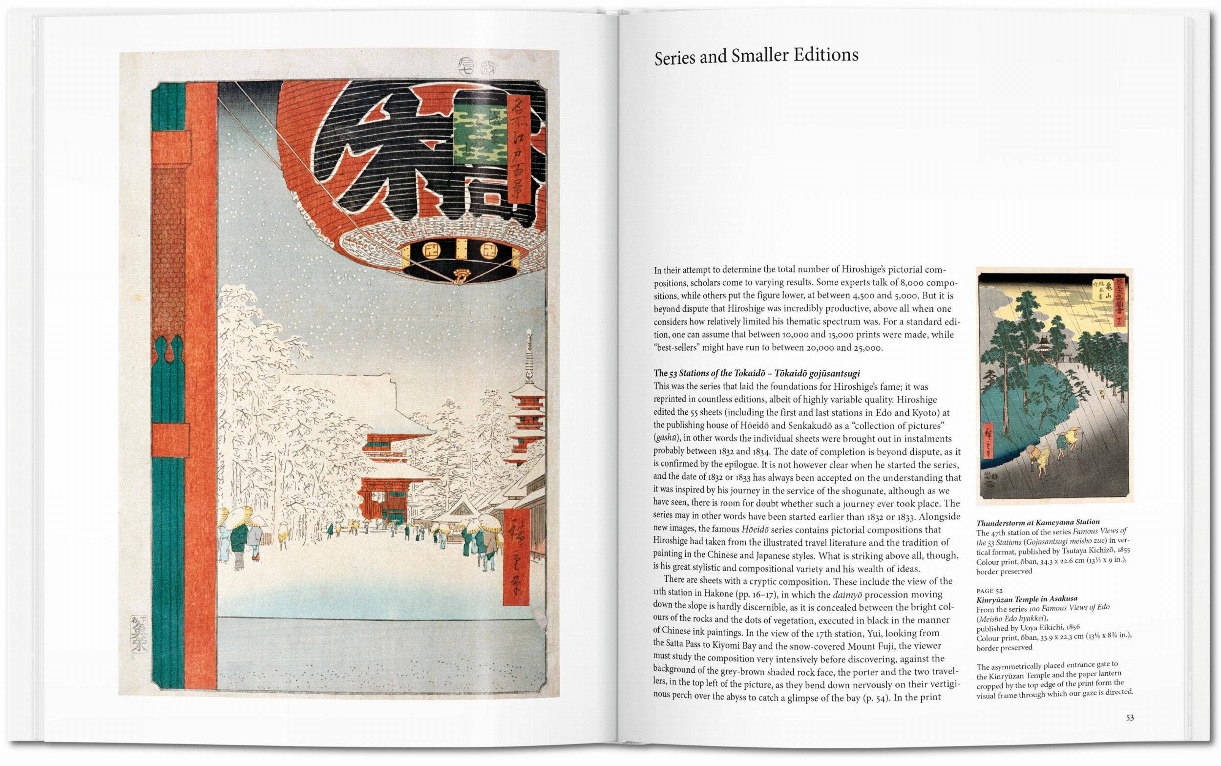 TASCHEN Europe - Vente Livre à exposer - Hiroshige (français)3