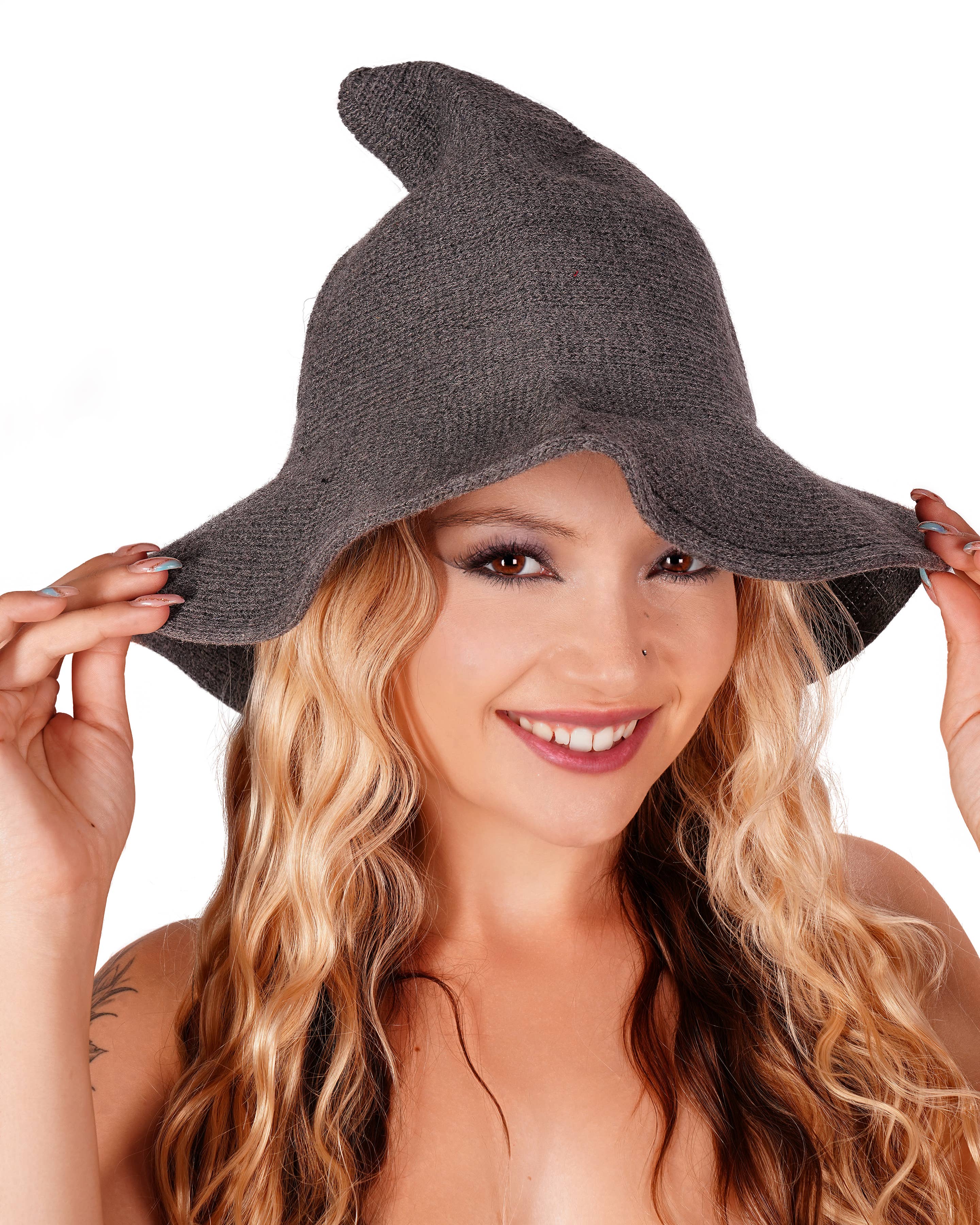 Western Fashion - Wholesale Costume - Women's - 69130 - Witch Knit Hat1
