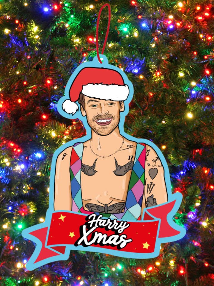 Harry Christmas Ornament for wholesale by Studio Soph (We Pay Your Import Fees - We Ship DDP)