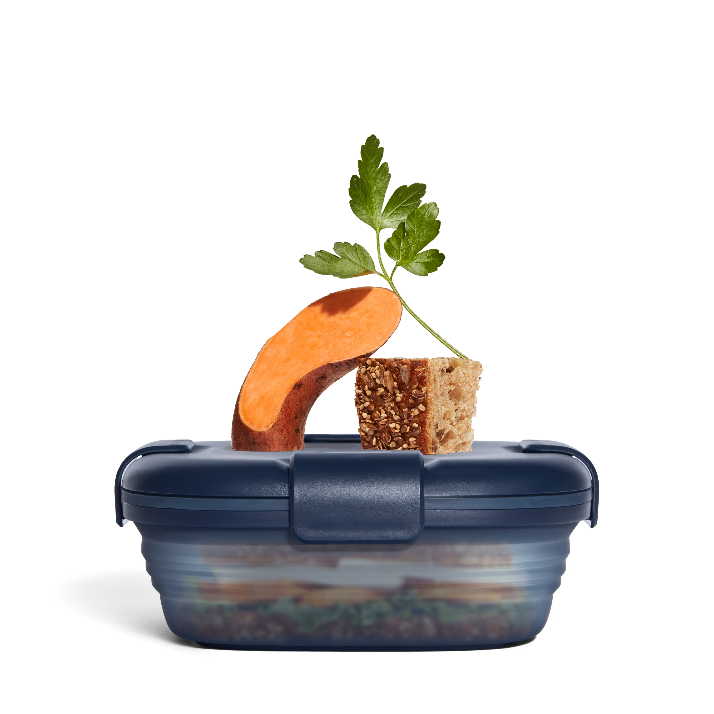 Stojo - Wholesale Lunch Bag/Box - 24oz Translucent Box - Collapsed Packaging14