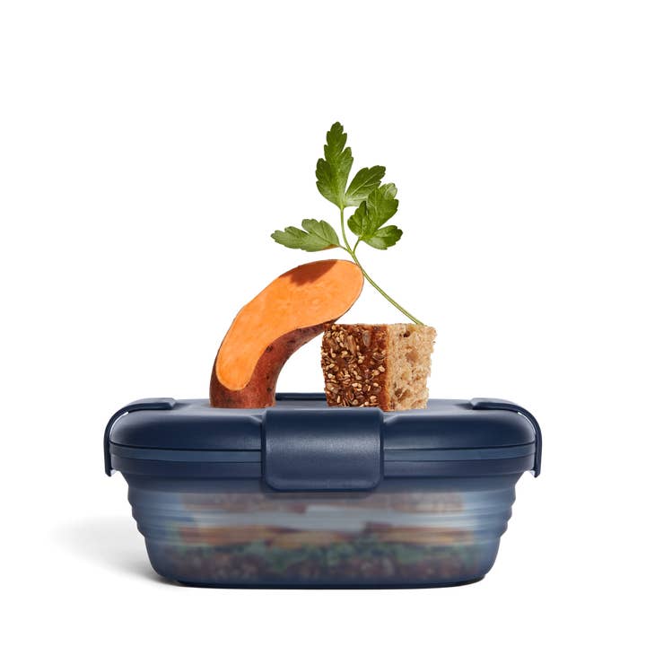 Stojo - Wholesale Lunch Bag/Box - 24oz Translucent Box - Collapsed Packaging14