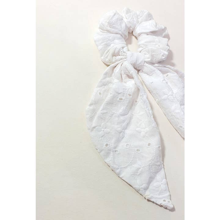 Beige & Co Thai Crafts - Wholesale Scrunchie - Women’s - Upcycled Statement Bow Hair Scrunchies5