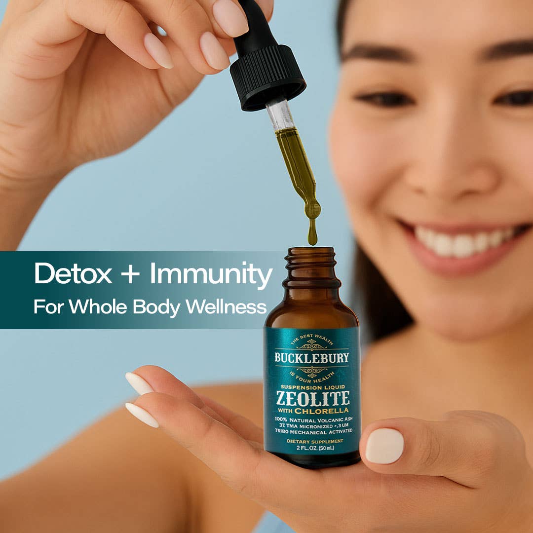 Bucklebury - Wholesale Oral Supplement/Vitamin - Bucklebury Zeolite Liquid Suspension w/ Chlorella7