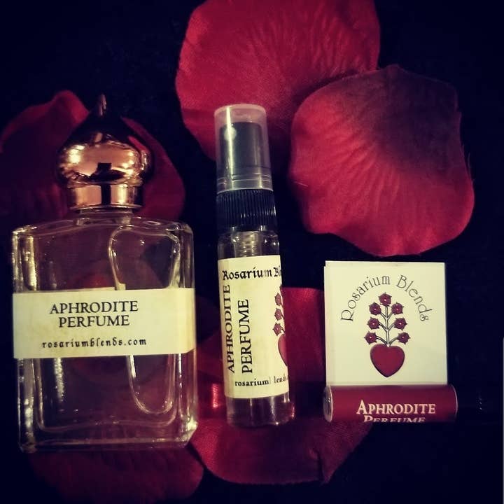 Profumo naturale Afrodite per la vendita all'ingrosso da parte di Rosarium Blends