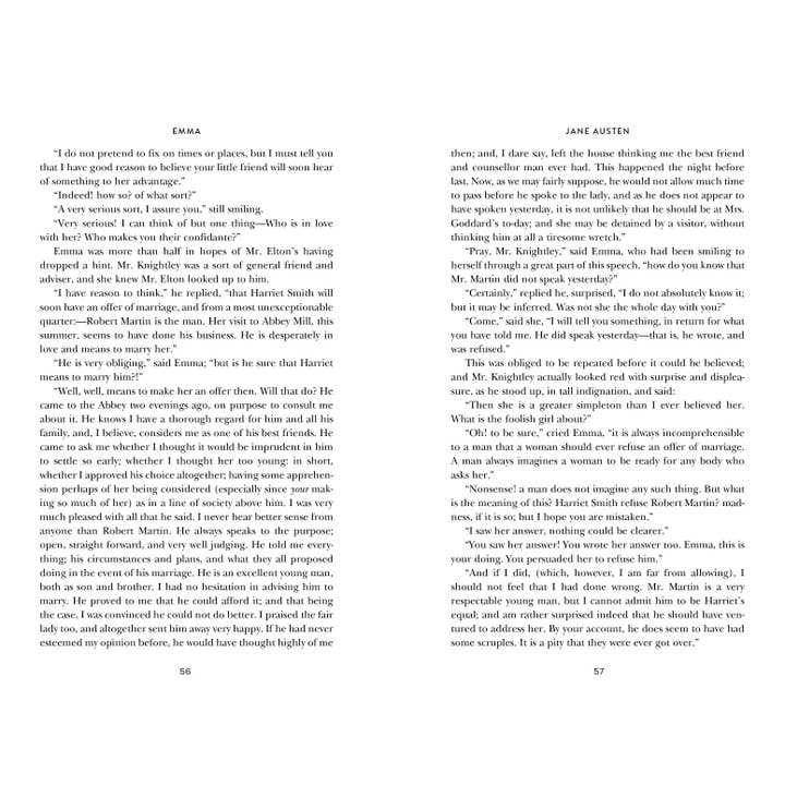 Hachette Book Group - Wholesale Classics - Emma by Jane Austen: Signature Clothbound Edition6