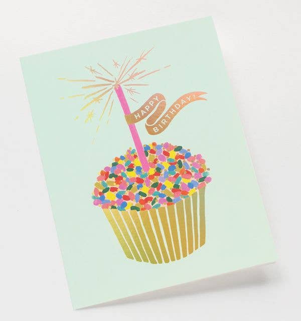 Rifle Paper Co. - Wholesale Birthday Card - Cupcake Birthday Card1