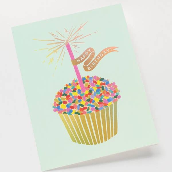 Rifle Paper Co. - Wholesale Birthday Card - Cupcake Birthday Card1