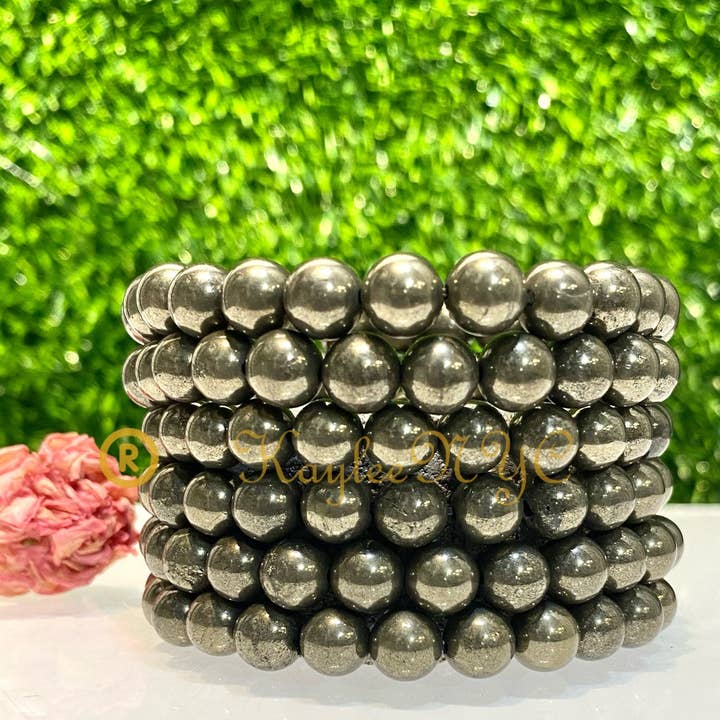 Pulsera elástica de sanación con cristales de pirita natural de 8 mm y 7,5". y otras tendencias de Resultados para pirita al por mayor. Devoluciones gratuitas y condiciones de pago a 60 días en Faire en Faire.