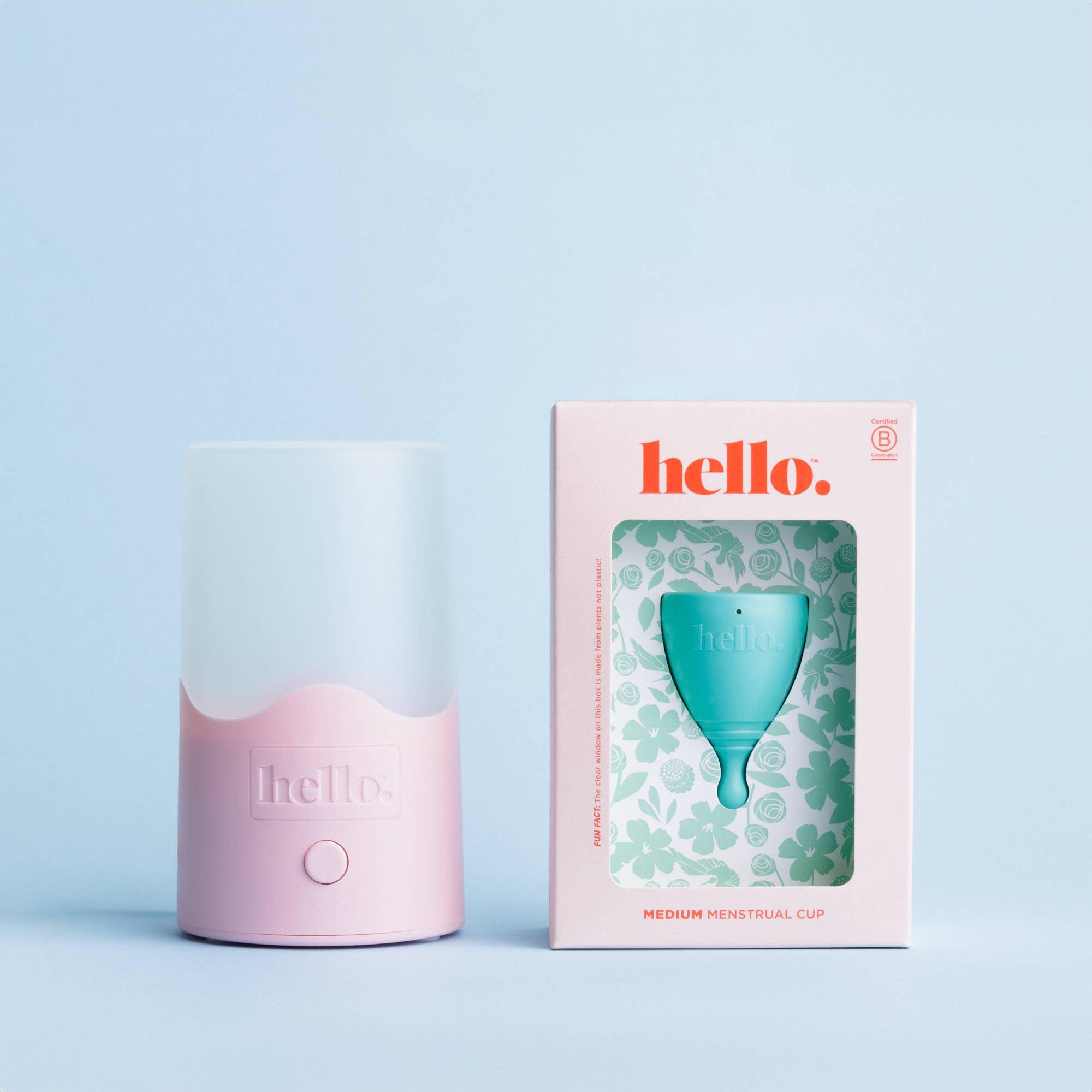 Hello Period - Wholesale Feminine/menstrual support drops - Hello Steamy steam steriliser for menstrual cups and discs8