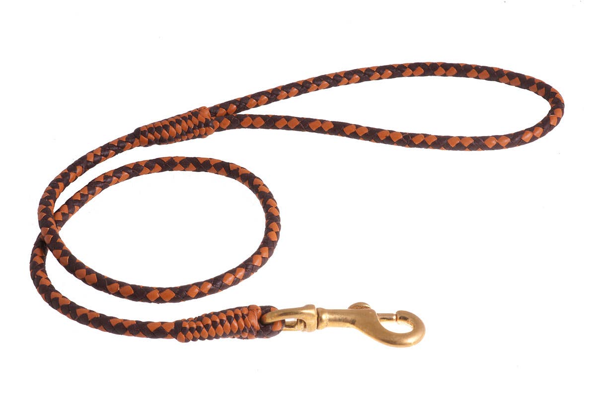 Alvalley - Wholesale Pet Leash - Dog - Braided Leather Snap Leads95